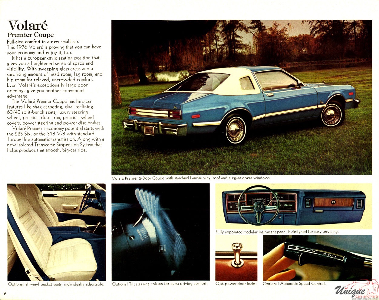 1976 Chrysler-Plymouth Brochure Page 12
